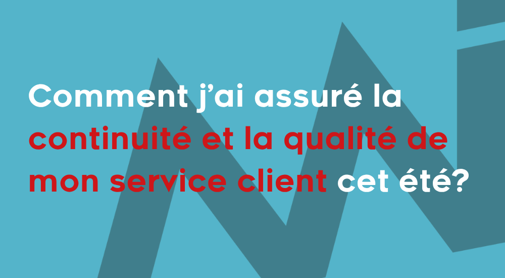 continuité service client